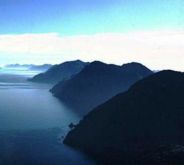 Aleutian Islands part of the greta land of Alaska