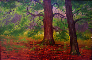 James Stuart painting